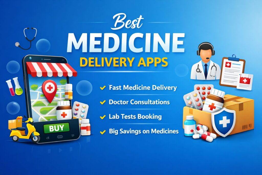 π₯ The Best Medicine Delivery Apps in India 2026